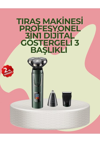 Başlıklı Şarjlı Tıraş ve Bakım Cihazı