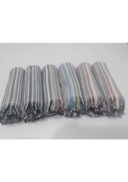 Renkli 30X50 Mutfak Havlusu, Kurulama Bezi, 6'lı Paket, Yumuşak ve Hafif fırsatları