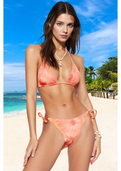 Üçgen Bikini Takımı Ayarlanabilir Askılı Çıkarılabilir Pedli Deniz Havuz Plaj Mayo fiyatları