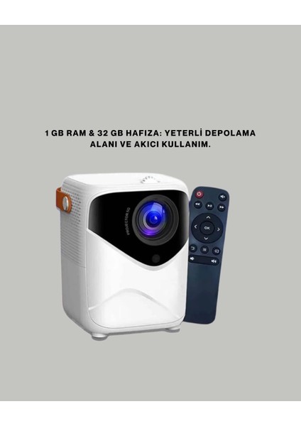 50 Inç Tv Deneyimli Projektör – Yakın Mesafede Geniş Görüntü modelleri