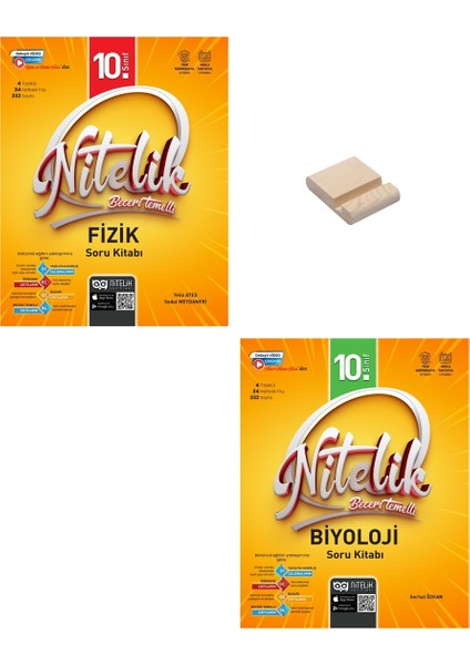 10. Sınıf Beceri Temelli Fizik ve Biyoloji Soru Bankası + Telefon Tutucu