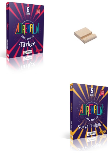 5. Sınıf Türkçe ve Sosyal Bilgiler Soru Bankası + Telefon Tutucu
