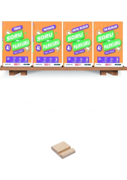 ı 4. Sınıf Soru Parkuru Seti ve Telefon Tutucu