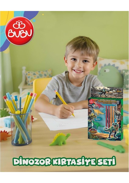 Bu-Bu Kırtasiye Seti Dinazor