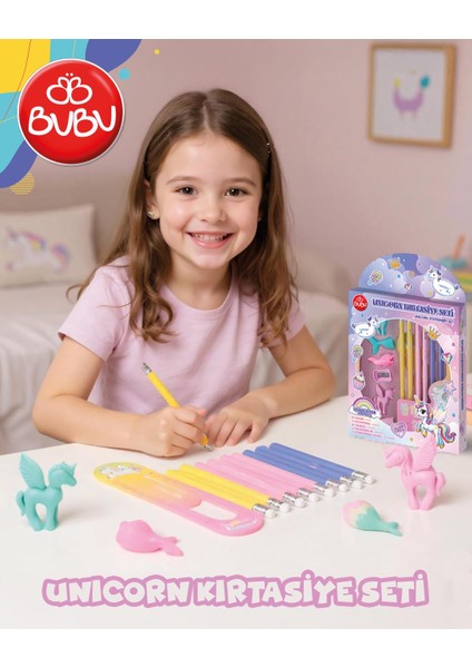 Bu-Bu Kırtasiye Seti Unıcorn