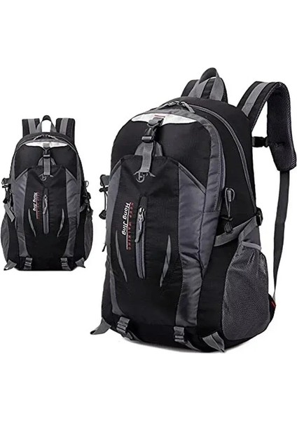 Erkekler Dağcı Sırt Çantası 40L Hafif Seyahat Sırt Çantası Su Geçirmez Spor Çantası Tırmanma ve Diğer Sporcilik Için Uygun: Kırmızı (Yurt Dışından)