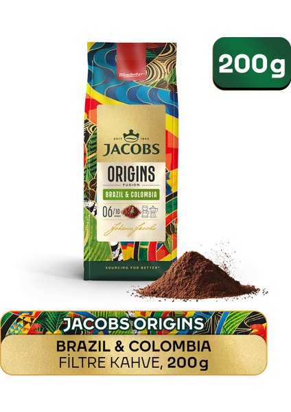 Origins Brazil & Colombia Filtre Kahve 200GR