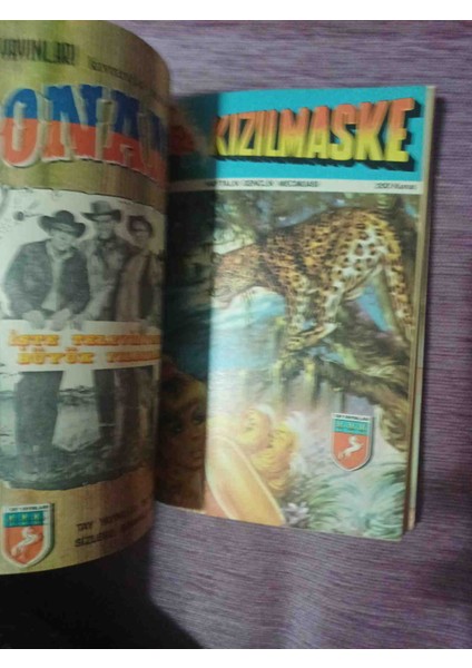 Kizilmaske Cılt Album 25 sayi 86/87/88 3 Fasikul Kapakli Kapaklar Eksiksiz Sayfalar Temiz Eksiksiz Kondisyon Çok Iyi Durumda fırsatları