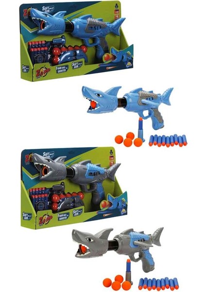 Zap Silah Sünger Top Atan Shark 2in 10TOP