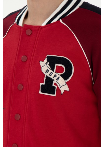 Erkek Kırmızı Hırka (Örme) 50270843-VR030