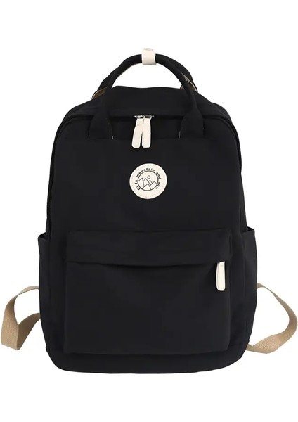 Moda Kadınlar Ergenler Için Sırt Çantası Siyah Portatif Okul Çantası Kadın Iş Seyahat Kitap Çantası Kızlar Su Geçirmez Naylon Mochilacolor: Haki (Yurt Dışından)