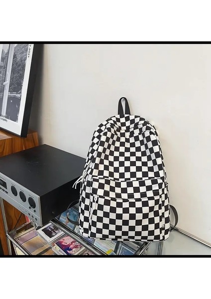 Moda Kızlar Ekose Sırt Çantası Su Geçirmez Boş Zaman Omuz Çantası Kadın Dizüstü Bilgisayar Mochila Mochila Femalecolor Için Sırt Çantası: Mavi/beden: 30LX12WX42H cm (Yurt Dışından)