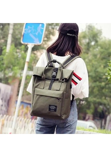 Okul Çantaları Için Kadın Sırt Çantası Genç Kızlar USB Arayüzü ile Gündelik Sırt Çantaları Büyük Kapasiteli Oxford Bayanlar Dizüstü Bilgisayar Arka Paketi Renk: Yeşil/beden: 30X13X39CM (Yurt Dışından)