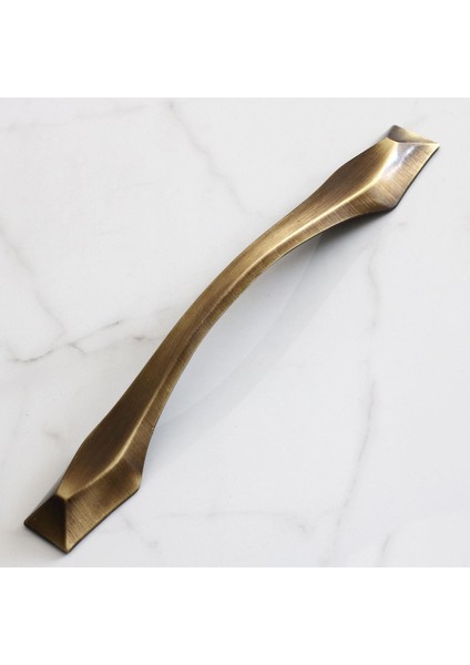 Mobilya Mutfak Çekmece Dolap Dolabı Kulpu Kulbu Kulpları Kulp 160 mm Eskitme Antik Sarı Metal fırsatları