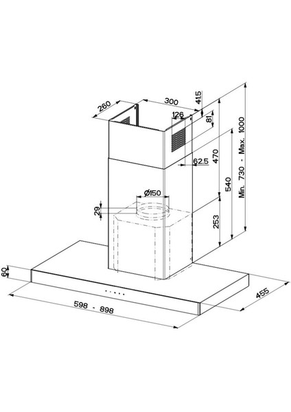 Ankastre Set (Faber Stilo Glass Smart x V A60 Davlumbaz - Fhnl 604 4g Xs E Ocak - Fsl 82 H Xs Inox Fırın) fiyatları