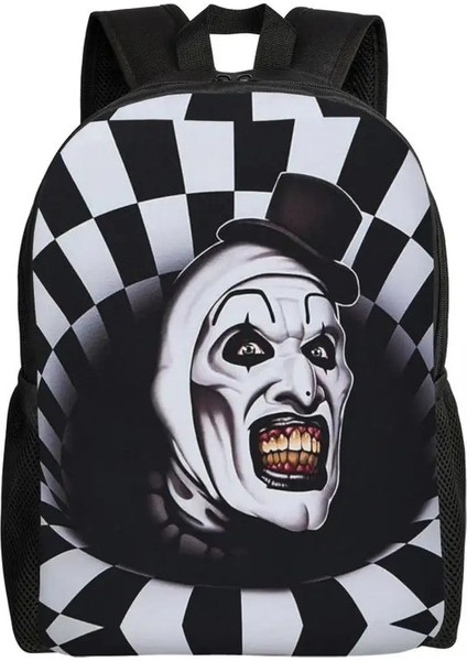 Özel T-Terrififiers Korku Filmi Sırt Çantası Erkekler Için Kadınlar Su Geçirmez Okul Kolej Çantası Baskı Kitap Çantası Renk: 3/boyut: Sırt Çantası (Yurt Dışından)