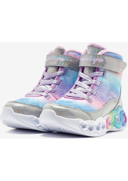 Infinite Heart Lights - Lovin Hearts Büyük Kız Çocuk Gri Işıklı Bot 303054L Smlt indirimleri