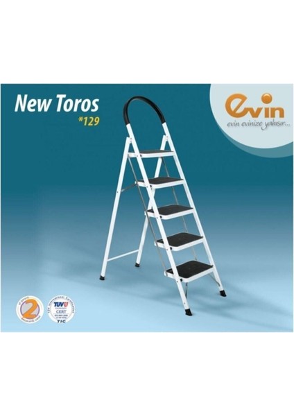 New Toros 5 Basamaklı Katlanır Lüks Merdiven fiyatları