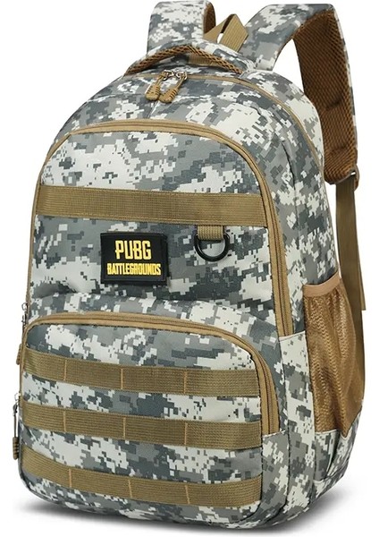Kamuflaj Taktik Sırt Çantası Erkekler Için Büyük Kapasite Açık Mekan Pubg Tarzı Su Geçirmez Seyahat Okul Çantası Günlük Uscolor Için Çok Fonksiyonlu: Yeşil (Yurt Dışından)