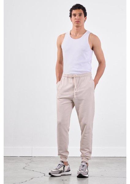 Bej Erkek Eşofman Altı - Regular Fit fiyatları