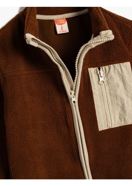 Polar Ceket Fermuarlı Paraşüt Kumaş Detaylı Pamuklu fırsatları