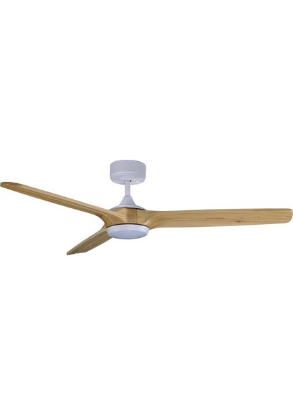 Fethiye Beyaz Aydınlatmalı Uzaktan Kumandalı 132CM Tavan Vantilatörü