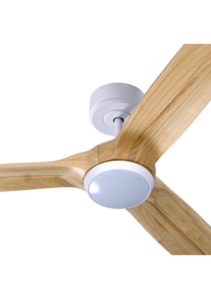 Fethiye Beyaz Aydınlatmalı Uzaktan Kumandalı 132CM Tavan Vantilatörü fiyatları