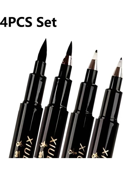 Kaligrafi Sanat Marker Kalemleri Fırça Kalem Sanat Markner Malzemeleri Sanat Yazma Ofis Okulu Malzemeleri Kırtasiye Öğrenci Kilo: 4 Pcs (Yurt Dışından)