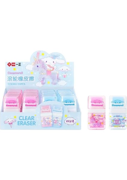 Iigen Silgisi Kuromi Cinnamoroll Karikatür Sevimli Kawaii Öğrencileri Kırtasiye Karikatür Sevimli Silgi Lastik Okul Malzemeleri 2pcs/setcolor: YZ8302-2PCS (Yurt Dışından)