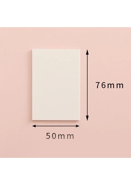 50 Sayfa/ped Şeffaf Yapışkan Notlar Ped Su Geçirmez Kendi Kendine Yapışkan Net Not Mesajı Hatırlatıcı Ev Ofis Okul Malzemeleri: Stil A Beden S (Yurt Dışından)