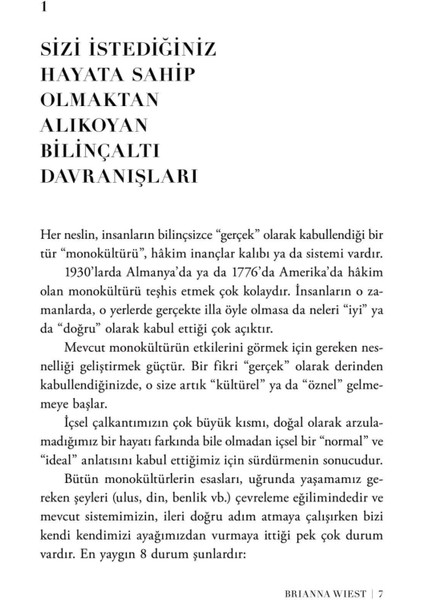 Düşünme Şeklinizi Değiştirecek 101 Deneme - Brianna Wiest fırsatları