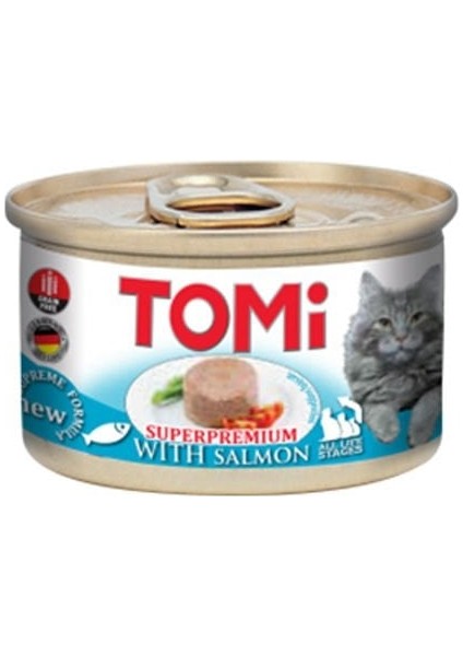 Tahılsız Somonlu Kedi Konservesi 85 gr