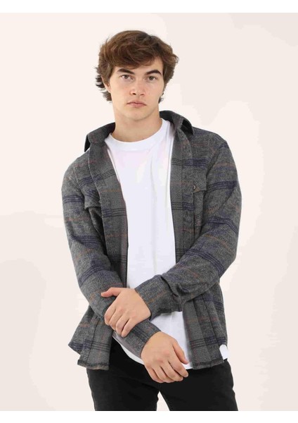 Lacivert Erkek Regular Fit Klasik Yaka Uzun Kol Gömlek fiyatları