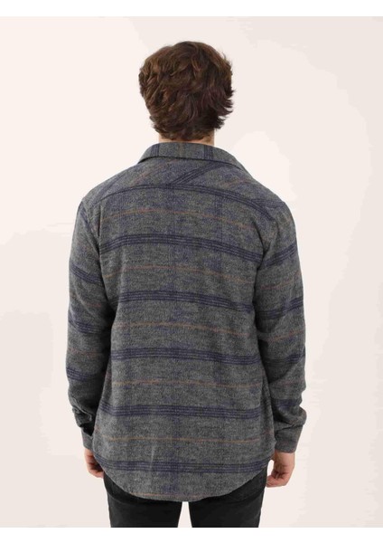 Lacivert Erkek Regular Fit Klasik Yaka Uzun Kol Gömlek indirimleri