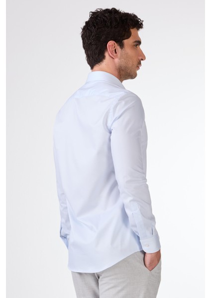 Mavi Erkek Slim Fit Klasik Yaka Uzun Kol Gömlek - 103149 fırsatları