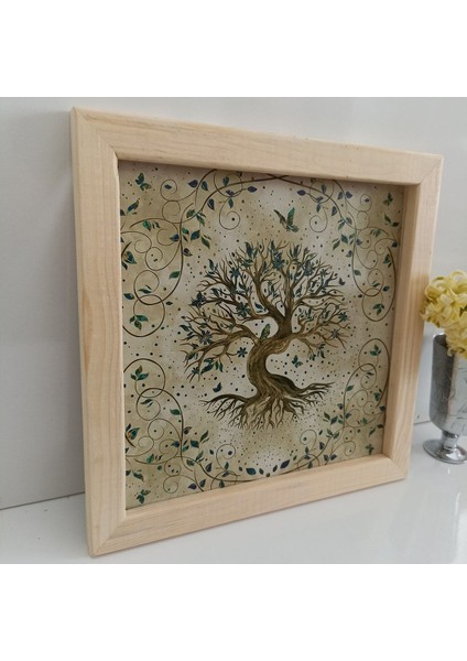 Doğal Ahşap Dekor, Sıcak ve Şık Ev Dekoru, Kahverengi fiyatları