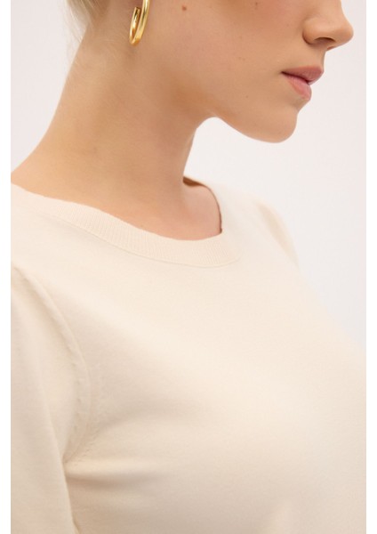 Karpuz Kol Triko Kazak Vanilya 139L9128000 fiyatları