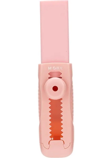 Mg Push-Pull Silgisi 1pc Mark Silgisi Yok Değiştirilebilir Kalem Silgi Mor/mavi/pembe Renk Okul Kırtasiye Öğrenci Rengi Için: 1 Pembe Pembe (Yurt Dışından)