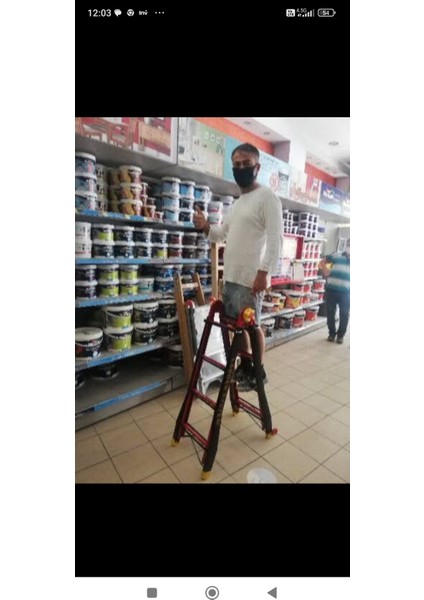 Teleskopik Merdiven 4+4