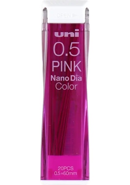 0.5 Renkli Mekanik Kalem Kurşunları Yatırma 0,5 mm Yazma Malzemeleri Öğrenci Art Sketch Çizim Kırtasiye Renk: Pembe (Yurt Dışından)