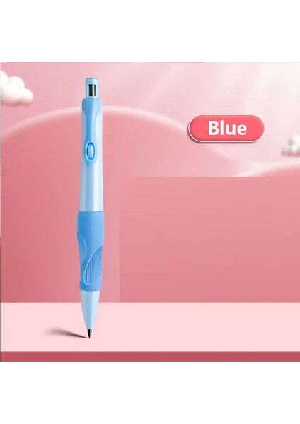 Kavrama Duruş Düzeltme Otomatik Kalem 0.5/0.7/0.9/2.0mm Kalemle ile Te Gelir Mekanik Kalem 2b Kurşun Hareketli Kalem Renk: 2.0mm-Mavi (Yurt Dışından)