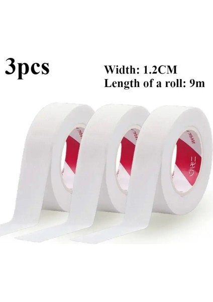 4mm Kirpik Uzatma Bandı Kirpik Çarpıcı Dar Yapıştırıcı Bant Kirpik Kaldırma Anti-K 1.2cm Bant Aletleri Renk: 3pcs (Yurt Dışından)