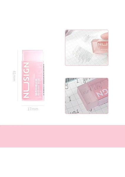 Çocuklar Için Güzel Silgi Ins Ins Sadelik Düz Renkli Silgi Şeffaf Görünür Kalem Silgi Okula Geri Sevimli Öğrenci Dağarcığı: Yeşil (Yurt Dışından)