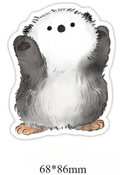 30 Çarşaf Sevimli Çizgi Film Hayvan Not Pedleri Yapışkan Notlar Güzel Panda Kedi Öğrenci Öğretmeni Okul Istasyoncuları (Yurt Dışından)