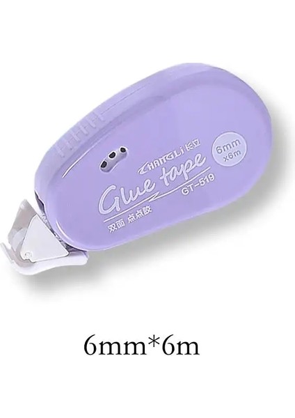 6m*6mm Çift Taraflı Yapışkan Noktalar Bant El Kitabı Tutkal Bandı Dıy Scrapbooking Kolaj Makarası Tutkal Kırtasiye Ofis Okul Malzemeleri (Yurt Dışından)