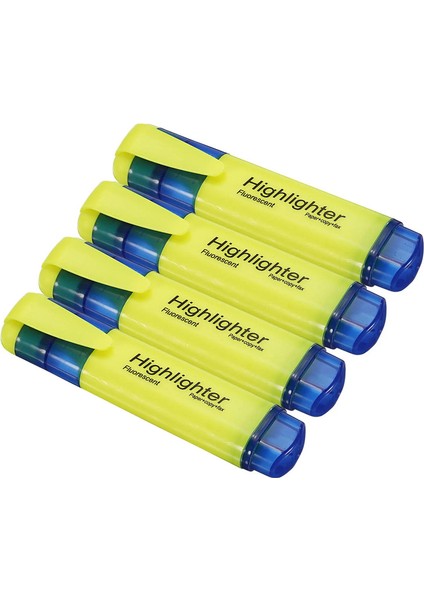 4/6pc Vurgulayıcı Floresan Kalem Geniş Ipucu Yazma Işaretleyici Kalem Sanat Çizim Karalamalar Için Işaretleme Ofis Kırtasiye Okul Tedarik: 4pcs Turuncu (Yurt Dışından)