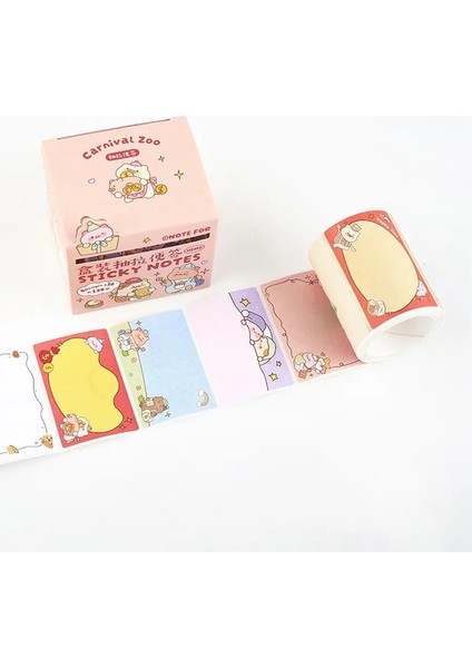 Sevimli Yapışkan Notlar Çizgi Film Hayvan Yapışkan Not Pedleri Kawaii Küçük Kendi Kendine Yapışan Not Not Ped Ofis Okul Malzemeleri Renk: Domuz (Yurt Dışından)