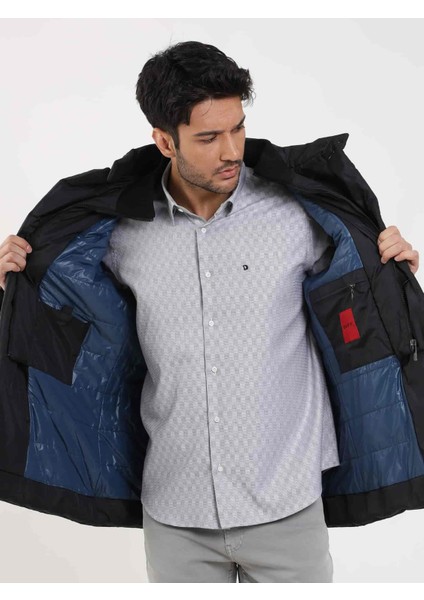 Siyah Erkek Mont DU1234265007 indirimleri