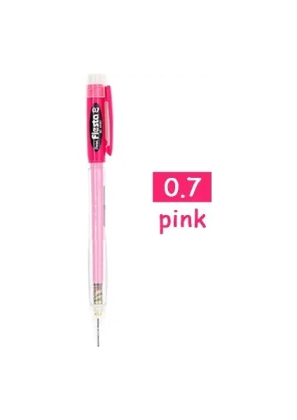 Pentel AX105 Üst Pres 0.5mm 0.7mm Okul ve Ofis Kırtasiyesi Için Mekanik Kalem Renkli Rolor: 1- Pcs Pembe 0,7 mm (Yurt Dışından)