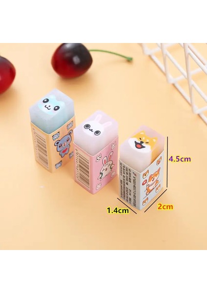 1 Adet Sevimli Hayvan Kauçuk Karikatür Jöle Silgisi Yaratıcı Kesilebilir Silgi Öğrenci Kırıcı, Çocuklar Için Yaratıcı Güzel Hediye (Yurt Dışından)